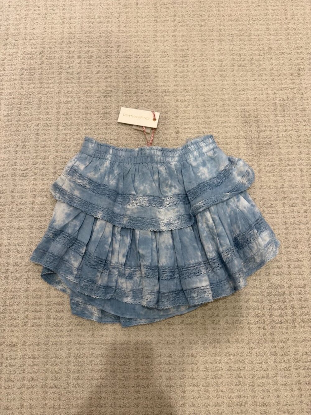 Blue Love Shack Fancy Skirt! Never Worn Before